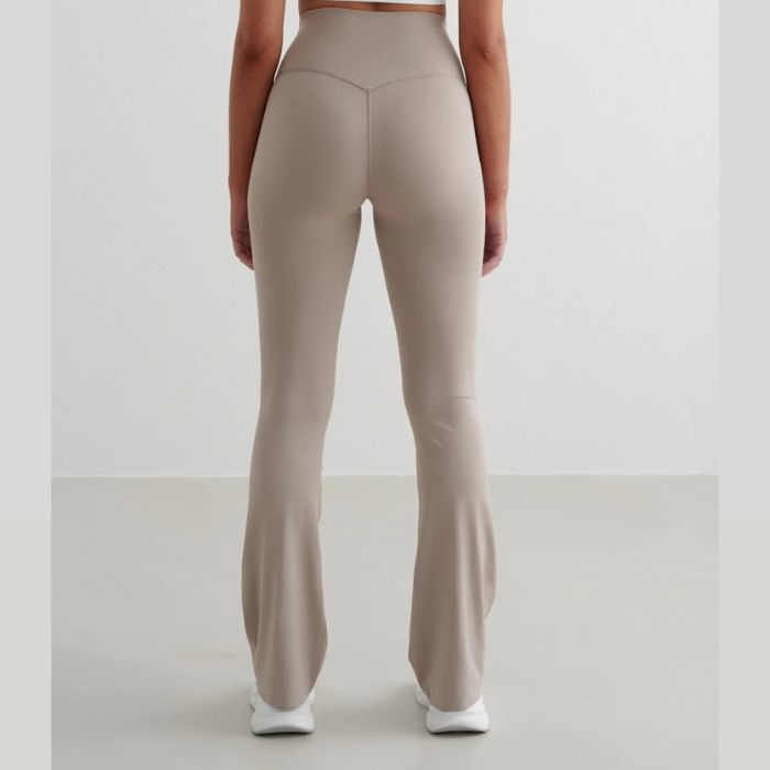 Seamless Flare Tights Stone