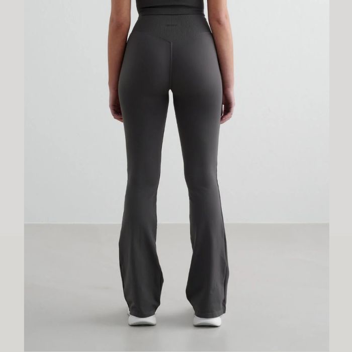 Seamless Flare Tights Grey