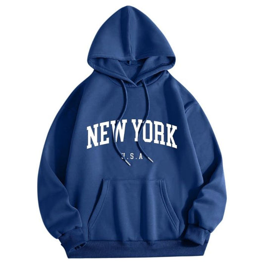 Oversized Printed Hoodie