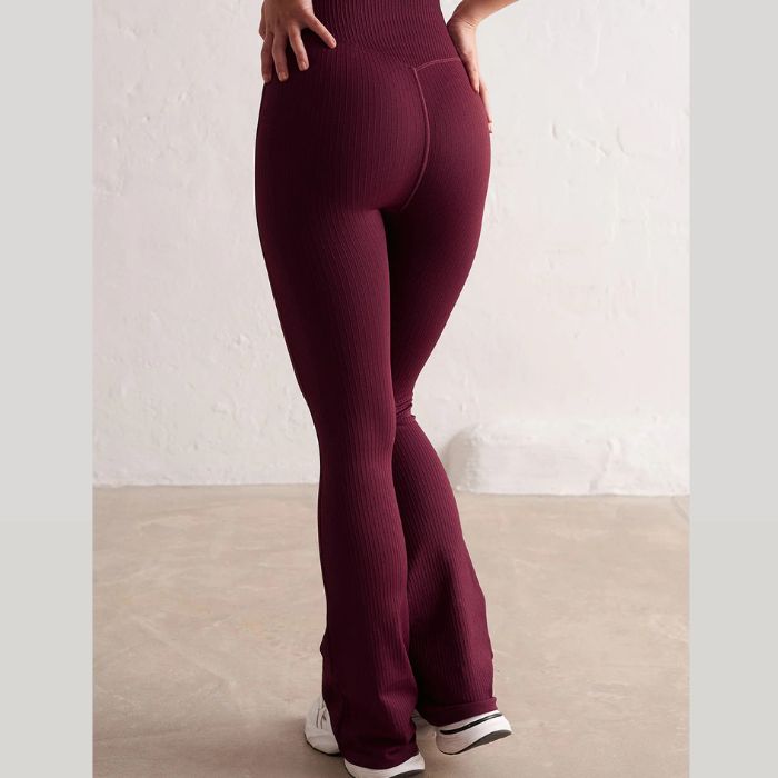 Collant svasati senza cuciture Plum da donna