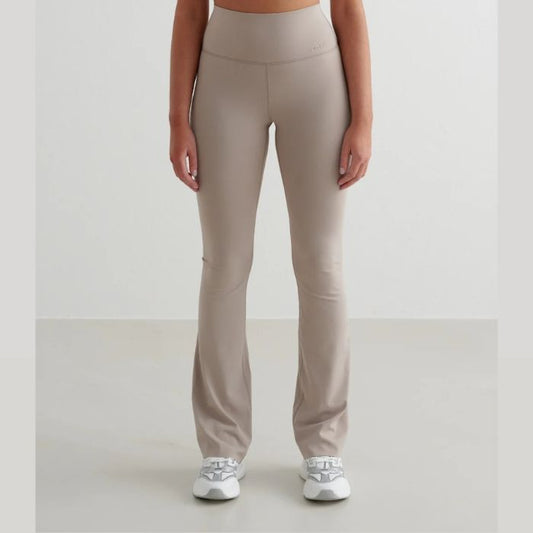 Seamless Flare Tights Stone