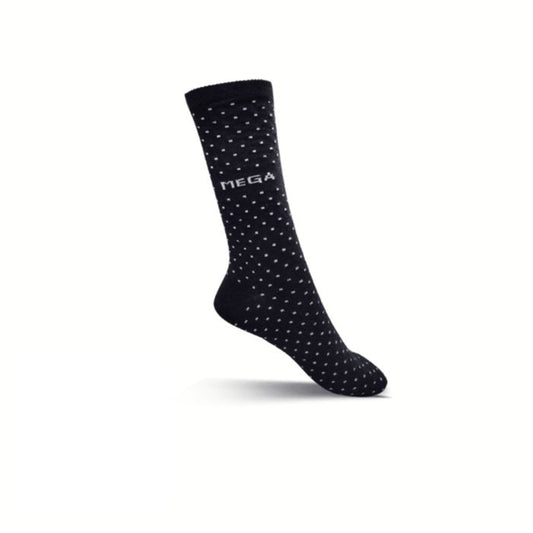 Black Polka Dots Crew Socks