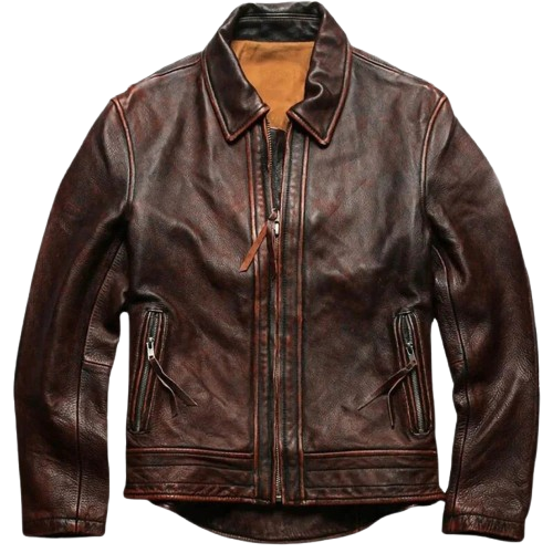 Cowhide Leather Jacket