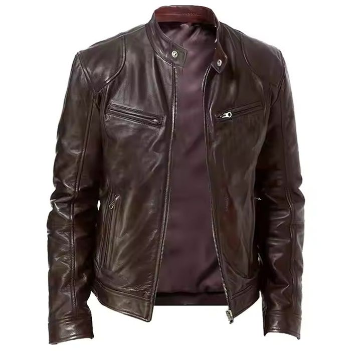 Lamb Skin Leather Jacket